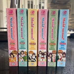 Maid Sama Manga 7 - 18 English
Begin after the end of anime. Each book is for 2